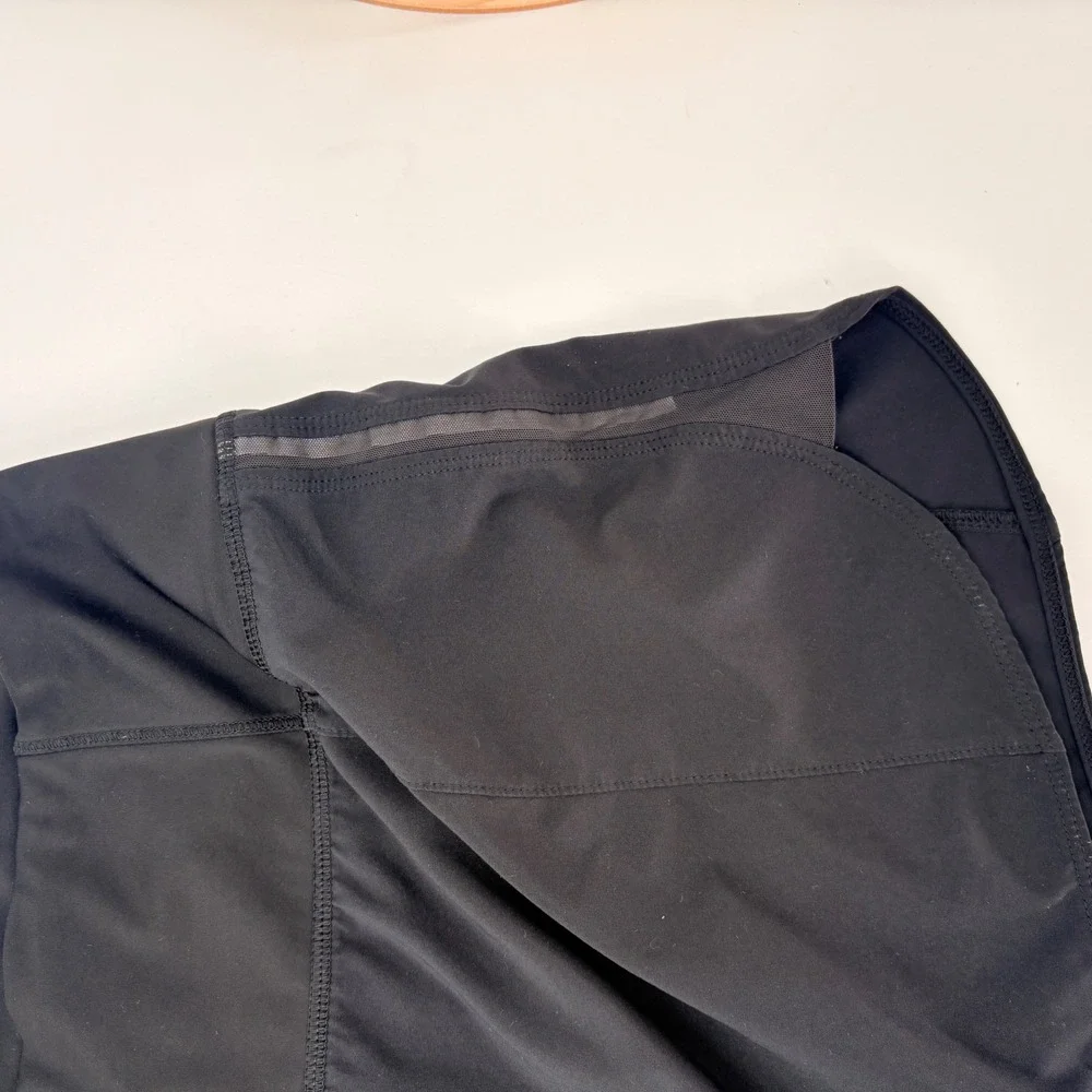 Athleta Women's Running Shorts Black Athletic Workout Training Gym‎